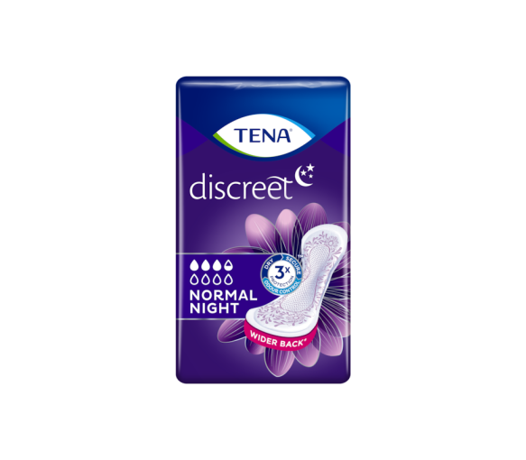 Discreet Normal Nacht Tena - Packung mit 10 Urinprotektoren - image 1