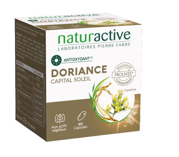 Doriance Kapital Sonne Naturactive - Packung mit 60 Kapseln - image 1