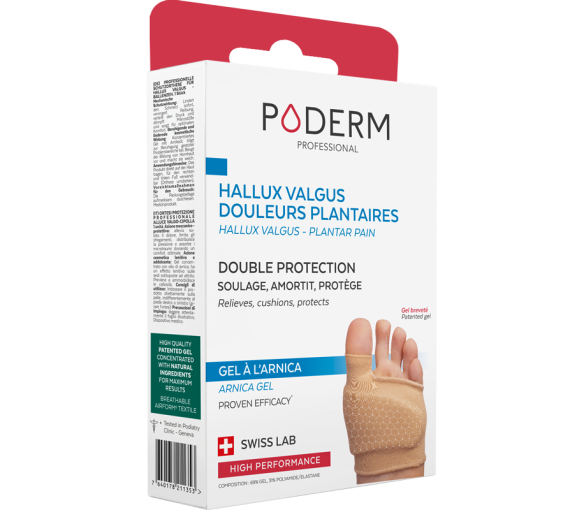 Doppelte Schutz Hallux Valgus und Fußschmerzen Arnika-Gel Poderm - eine Einheit - image 1