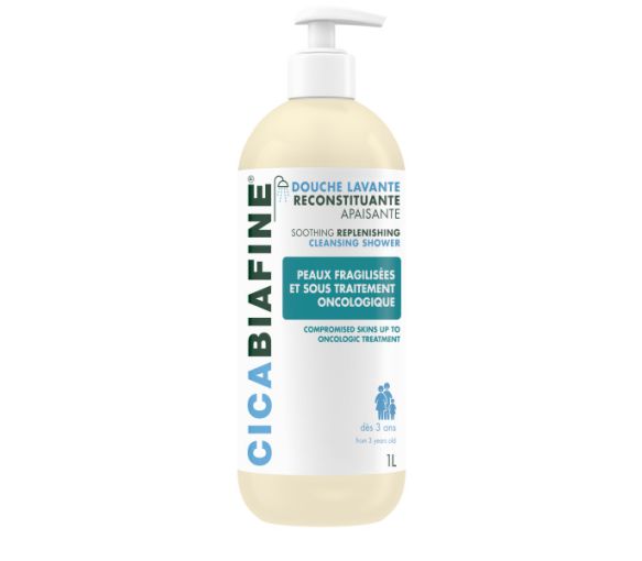 Reinigende, beruhigende Duschcreme Cicabiafine - Pumpflasche 1L - image 1