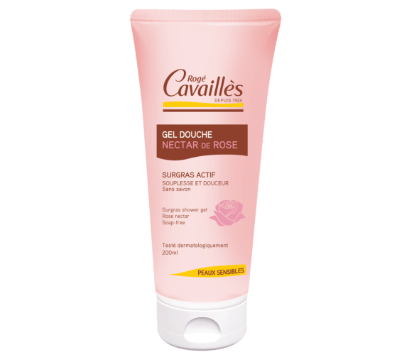 Nährende Duschcreme mit Rosennektar Rogé Cavaillès - Tube mit 200 ml