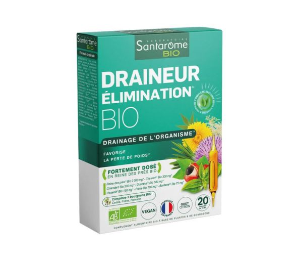 Bio Entgiftungsdrainage Santarome - Packung mit 20 Ampullen zu je 10 ml - image 1