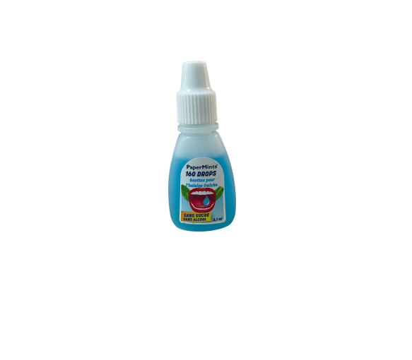 Drops Tropfen für frischen Atem PaperMints - Flasche mit 3,7 ml - image 1