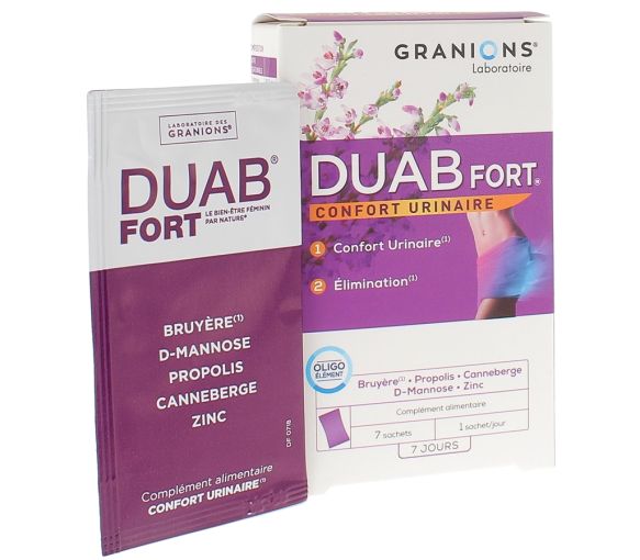 Duab Fort Urin Komfort - Packung mit 7 Beuteln