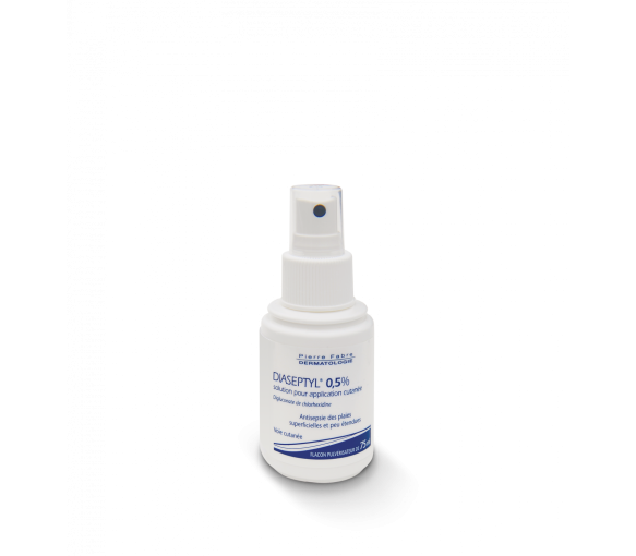 Diaseptyl 0,5% Lösung zur kutanen Anwendung Pierre Fabre - Flasche mit 75 ml