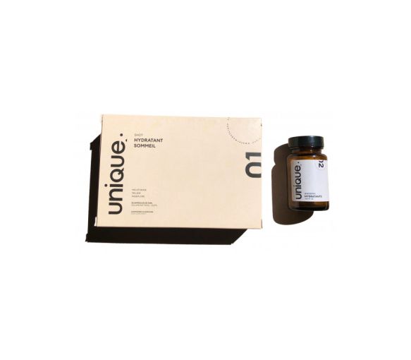 Duo Hydration & Schlaf Einzigartig - Box mit 30 Ampullen + 30 feuchtigkeitsspendenden Boostern - image 1