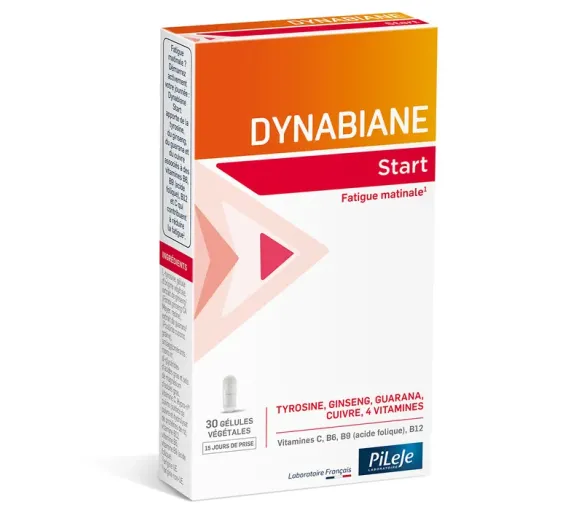 Dynabiane Start Morgenmüdigkeit Pileje - Packung mit 30 Kapseln