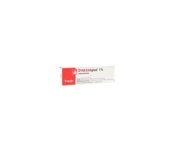 Dynexangival 1% Mundcreme - Tube mit 10g
