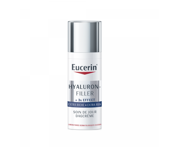 Hyaluron-Filler Extra Rich Anti-Wrinkle Day Care Eucerin - Pump Bottle 50 ml - image 1