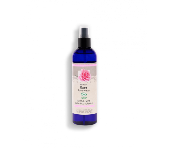 Bio-Rosenblütenwasser Teint-Glow Haut-Ségala - Pumpflasche 250 ml