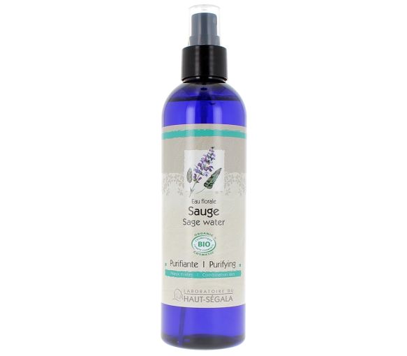 Bio Salbei Blütenwasser Reinigend Laboratoire Haut-Ségala - Spray mit 250 ml