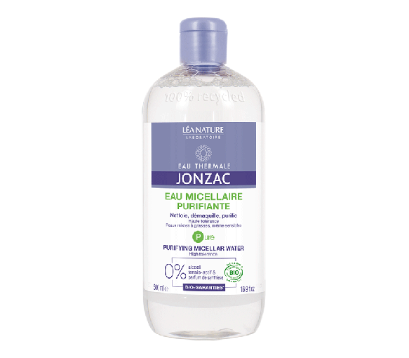 Thermalwasser Jonzac Reinigendes Mizellenwasser Pure Léa Nature - Flasche mit 500 ml