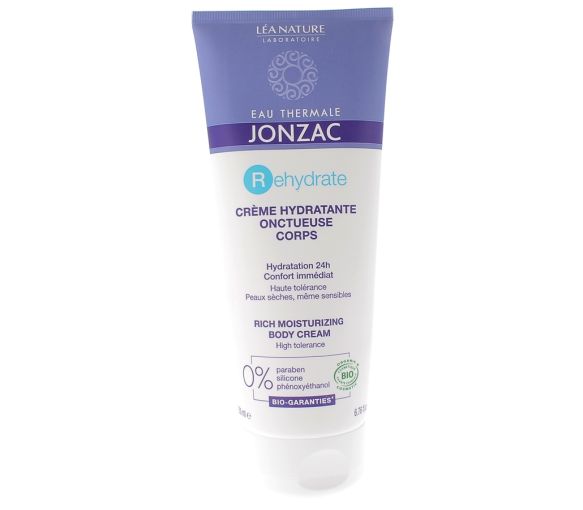 Eau de Jonzac Rehydrate feuchtigkeitsspendende Körpercreme bio - Tube mit 200 ml