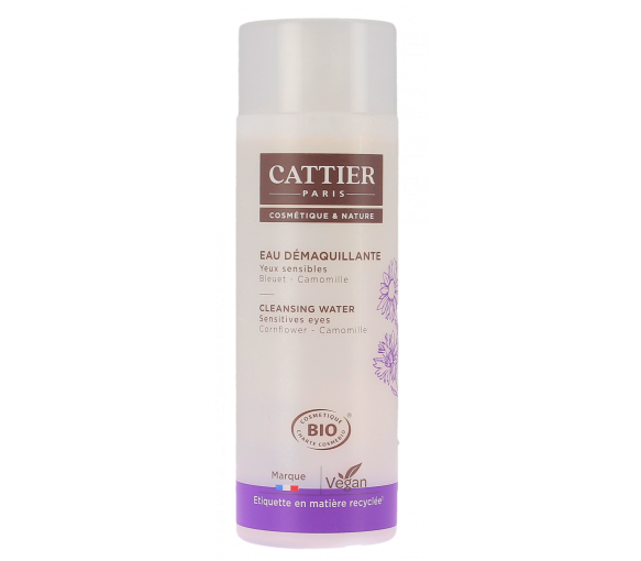 Bio Cattier Augen-Make-up-Entferner für empfindliche Haut - 150 ml Flasche - image 1
