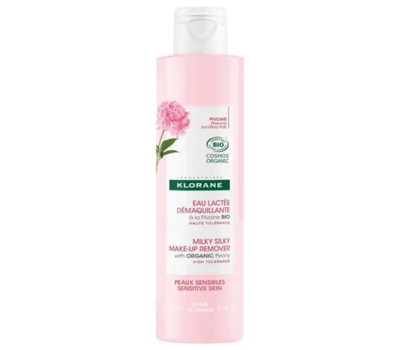 Milchige Abschminkwasser mit Bio-Pfingstrose Klorane - Flasche mit 100 ml - image 1