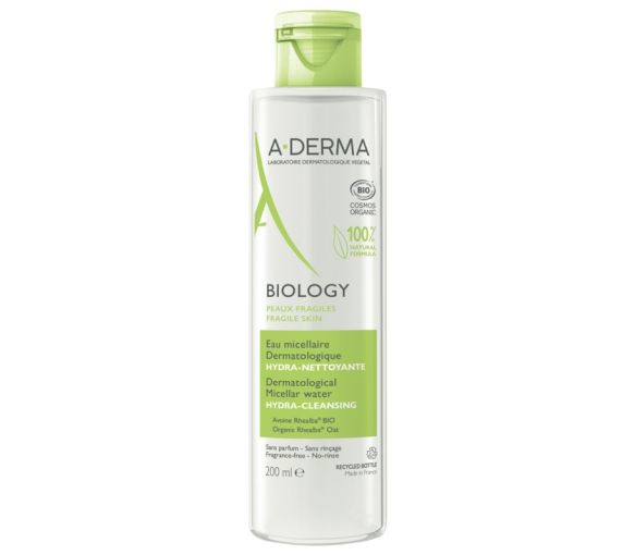 Biologie Dermatologische hydra-reinigende Mizellenwasser A-Derma - Flasche 200ml - image 1