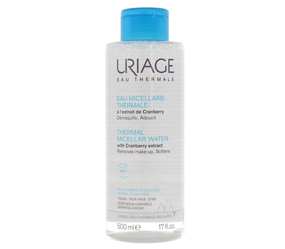 Thermal-Mizellenwasser für normale bis trockene Haut Uriage - Flasche mit 500 ml - image 1