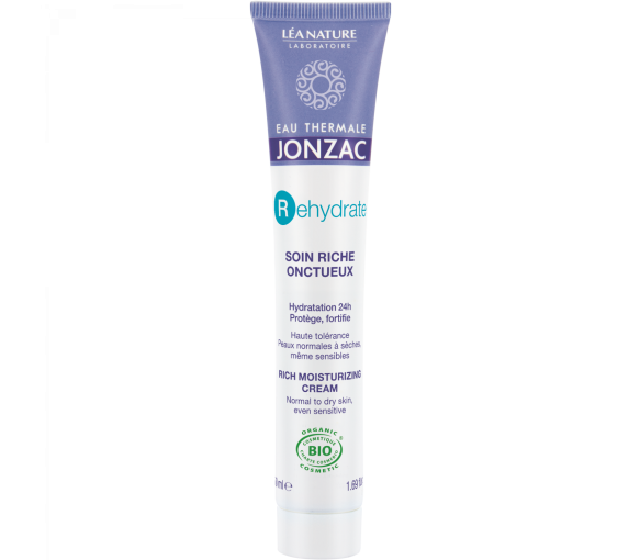 Thermalwasser Jonzac Rehydrate reichhaltige feuchtigkeitsspendende Pflege Léa Nature - Tube mit 50 ml - image 1