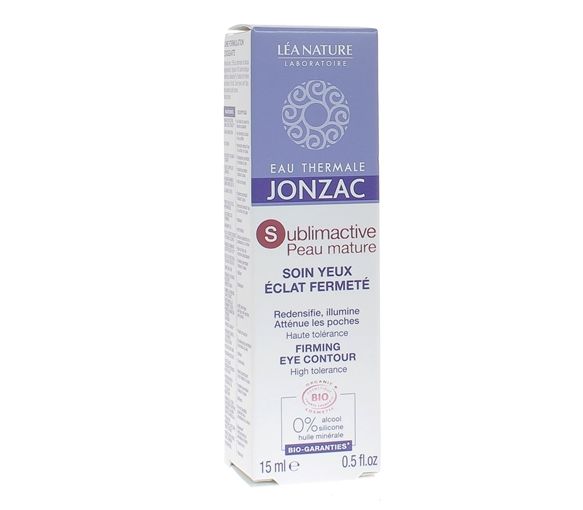 Thermalwasser von Jonzac Sublimactive Augenpflege für reife Haut Léa Nature - Tube mit 15 ml