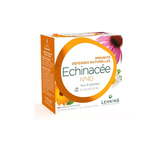 Echinacea Komplex Nr. 40 Immunität Natürliche Abwehrkräfte Lehning - Tropfflasche 30 ml - image 1