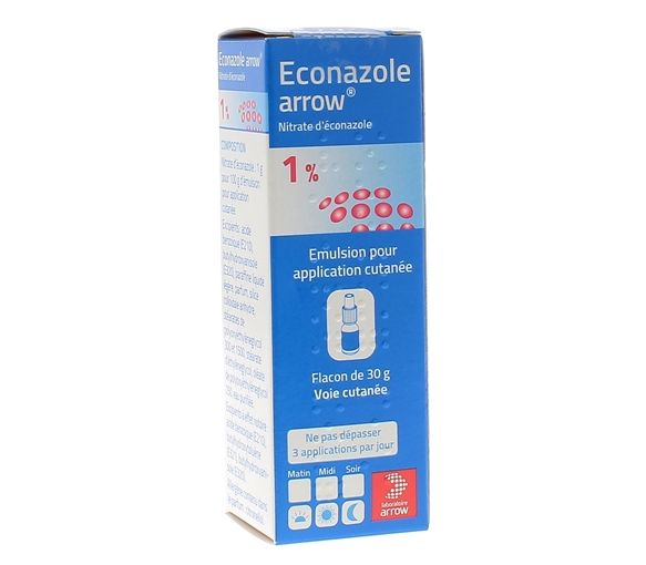 Econazol 1% Arrow - Flasche mit 30g