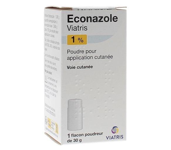 Econazol 1% Pulver Viatris - 1 Flasche Pulver