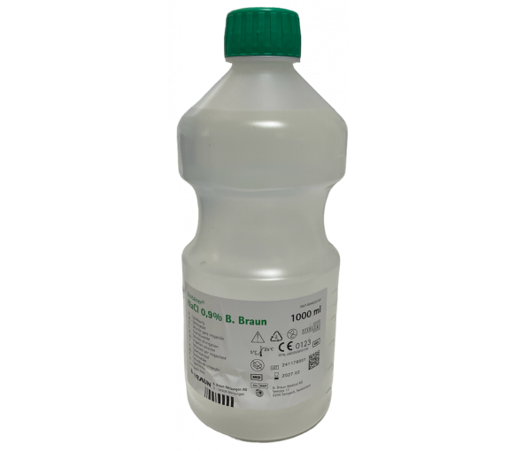Ecotainer NaCl 0,9% Spüllösung B Braun - Flasche mit 1000ml