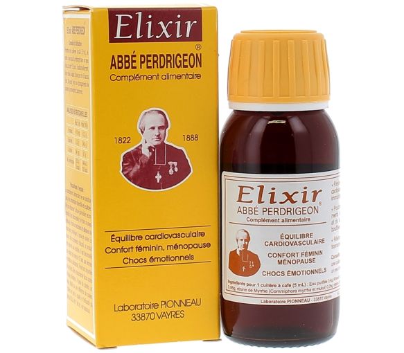 Elixier des Abbé Perdrigeon Herz-Kreislauf-Gleichgewicht Laboratoire Pionneau - Flasche mit 60 ml