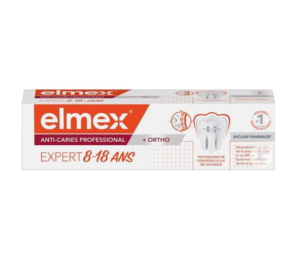 Kariesschutz-Zahnpasta Professional Junior 8-18 Jahre Elmex - 75 ml Tube