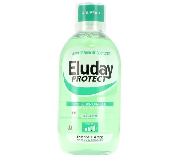 Eluday Protect Mundspülung vollständiger Schutz Pierre Fabre - Flasche mit 500 ml