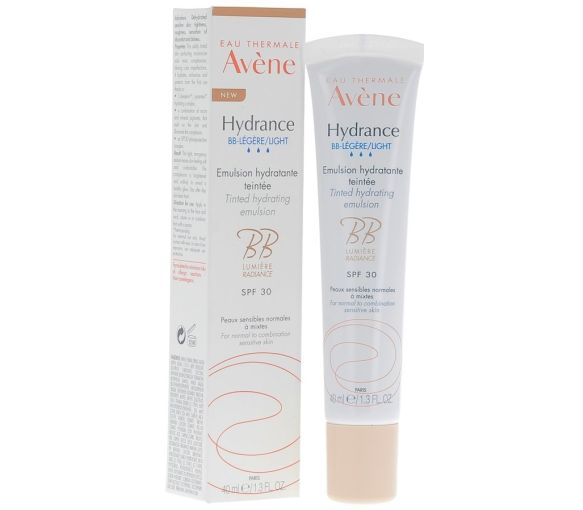 Emulsion Getönte Feuchtigkeitspflege Leicht Hydrance BB Licht Avène - Tube von 40 ml - image 1