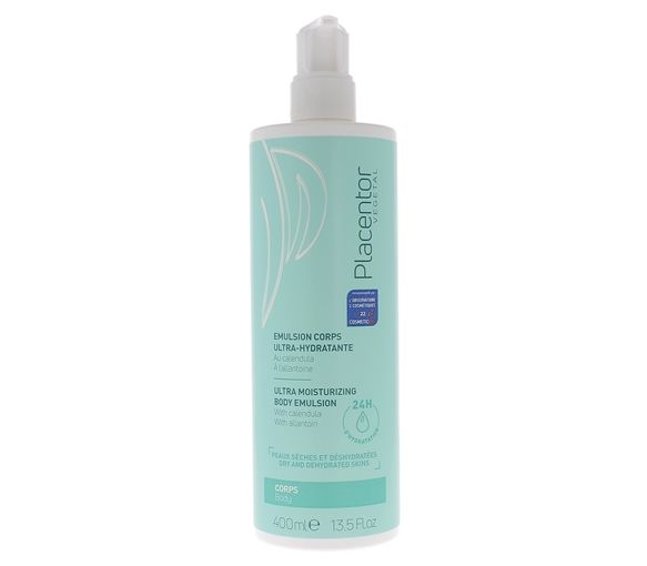 Emulsion Körper ultra-feuchtigkeitsspendend Placentor vegetal - Pumpflasche von 400 ml - image 1
