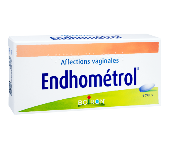 Endhométrol Boiron - Packung mit 6 Zäpfchen