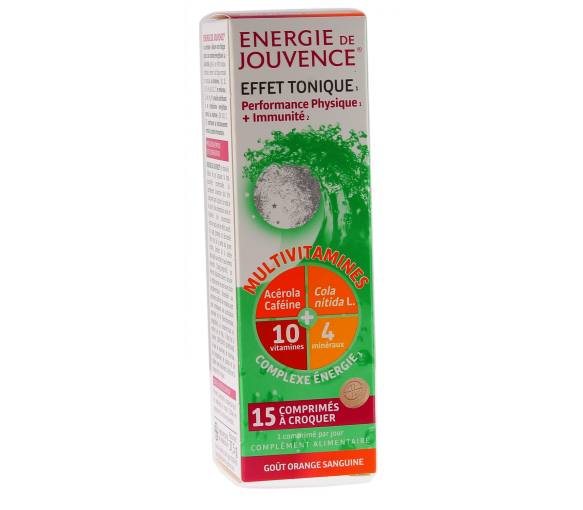 Energie de Jouvence Tonikum-Effekt - Packung mit 15 Kaudabletten - image 1