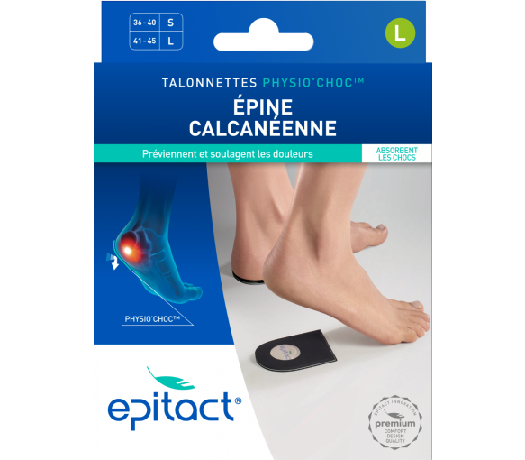 Physio'choc Fersensporn Einlegesohlen Größe L Epitact - 1 Paar - image 1