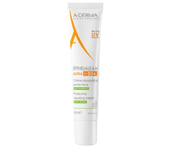 Epitheliale A.H Ultra Reparierende Schutzcreme SPF50+ A-derma - Tube mit 40 ml - image 1
