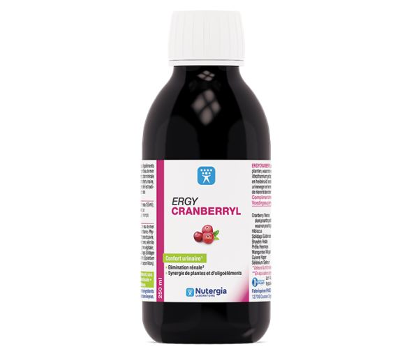 Ergycranberryl Nutergia - Flasche mit 250 ml