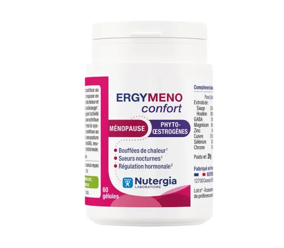 ErgyMeno Komfort Menopause Nutergia - Dose von 60 Kapseln - image 1