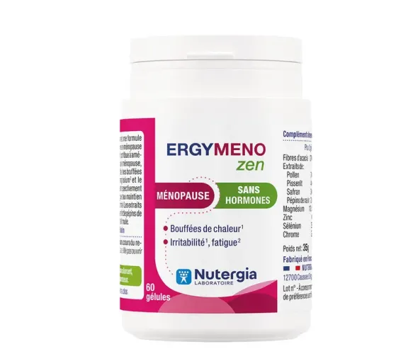 ErgyMeno Zen Menopause Nutergia - Dose von 60 Kapseln - image 1