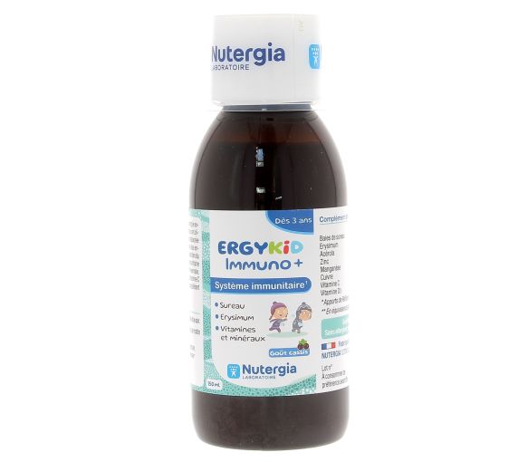 Ergykid Immuno+ Immunsystem Nutergia - Flasche mit 150ml - image 1
