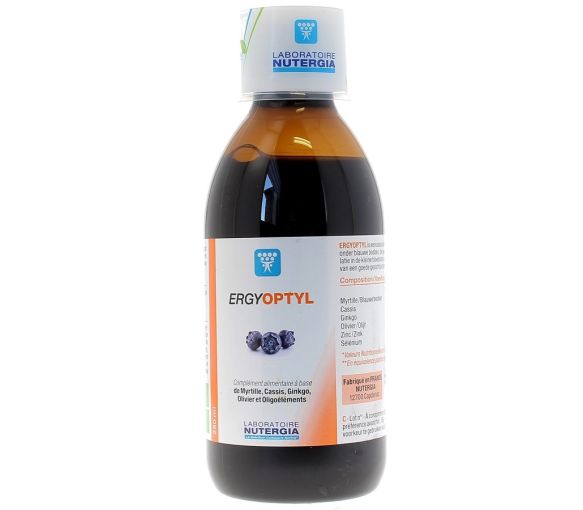 Ergyoptyl Lösung Nutergia - Flasche mit 250 ml