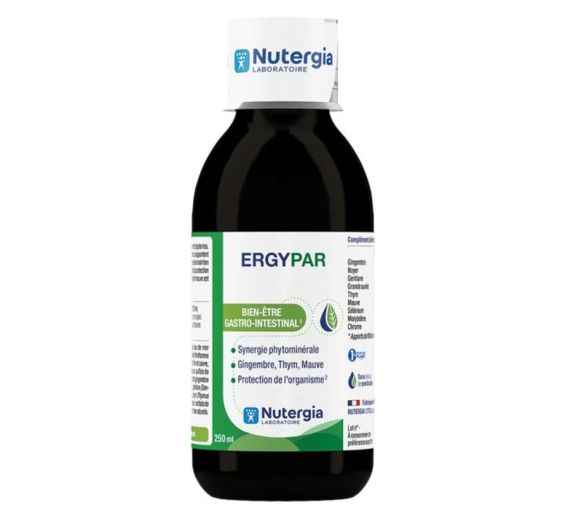 Ergypar trinkbare Lösung Nutergia - Flasche mit 250 ml
