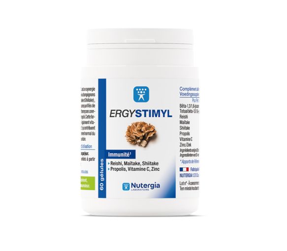 Ergystimyl Nutergia - Packung mit 60 Kapseln