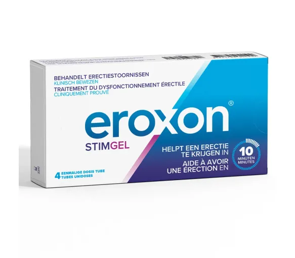 Eroxon Stimgel erektile Dysfunktion Cooper - Packung mit 4 Einzeldosen - image 1