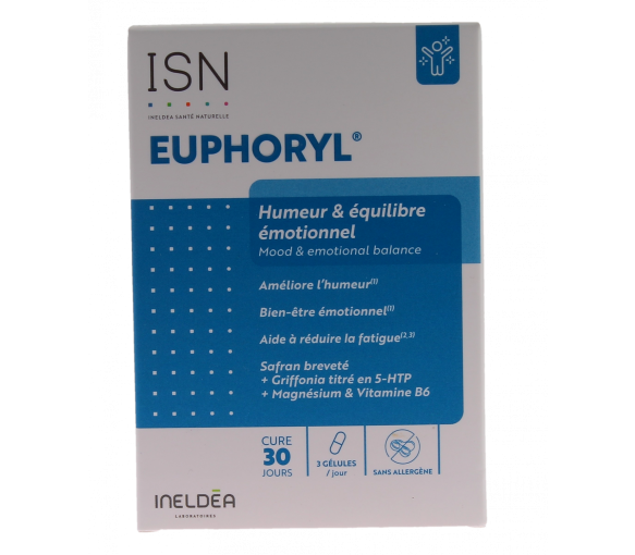 Europhyl Stimmung & emotionales Gleichgewicht Ineldea - Packung mit 90 Kapseln - image 1