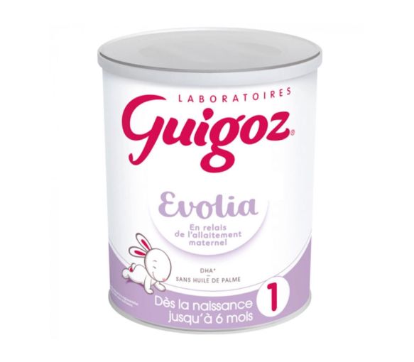 Evolia Milch 1. Alter bis 6 Monate Guigoz - Dose mit 800 g