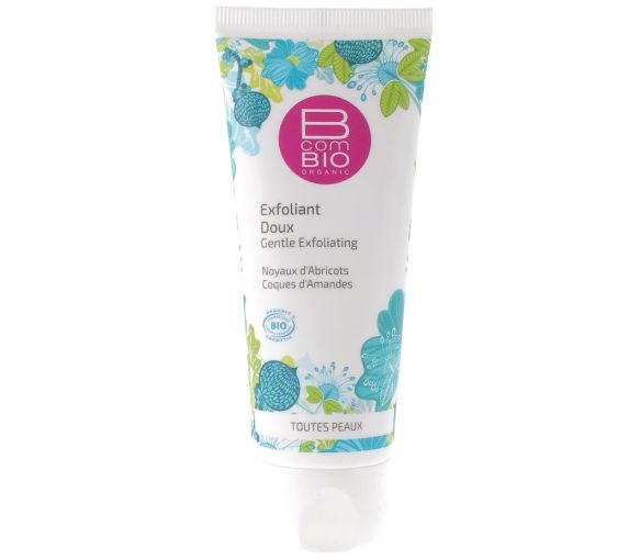 Sanfte Bio-Gesichtsexfoliator BcomBIO - 75ml Tube