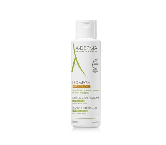 Exomega Control Schaumgel emollient gegen Juckreiz A-Derma - Flasche mit 500ml - image 1