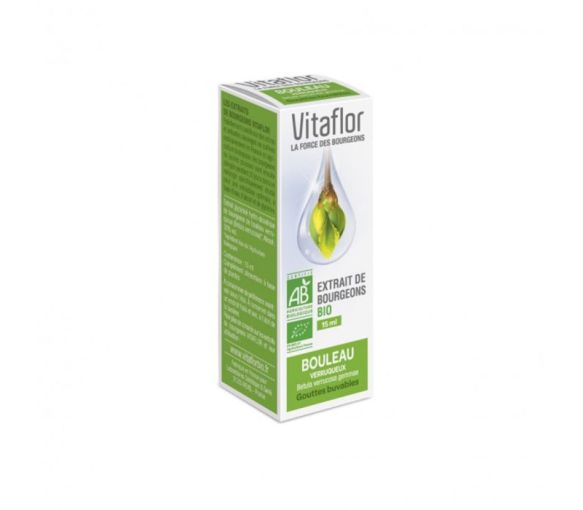 Extrakt aus BIO-Birkenknospen Vitaflor - Flasche mit 15 ml