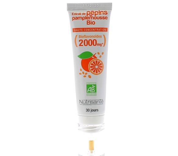 Bio-Extrakt aus Grapefruitschalen Nutrisanté - Tube mit 30 ml